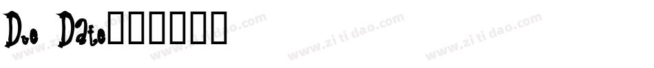 Due Date字体转换